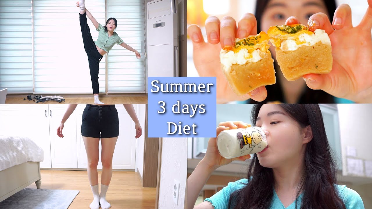 Diet｜🍞Диета к лету #3｜-2кг на 3 дня, яичный медовый хлеб, сырный картофель