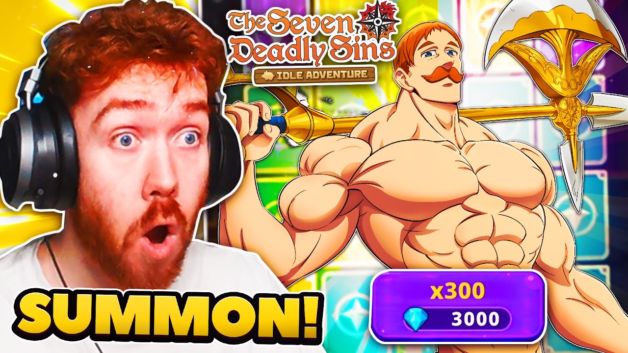 NEW Legendary ESCANOR Summons! 160K GEMS! | 7DS: Idle Adventure!