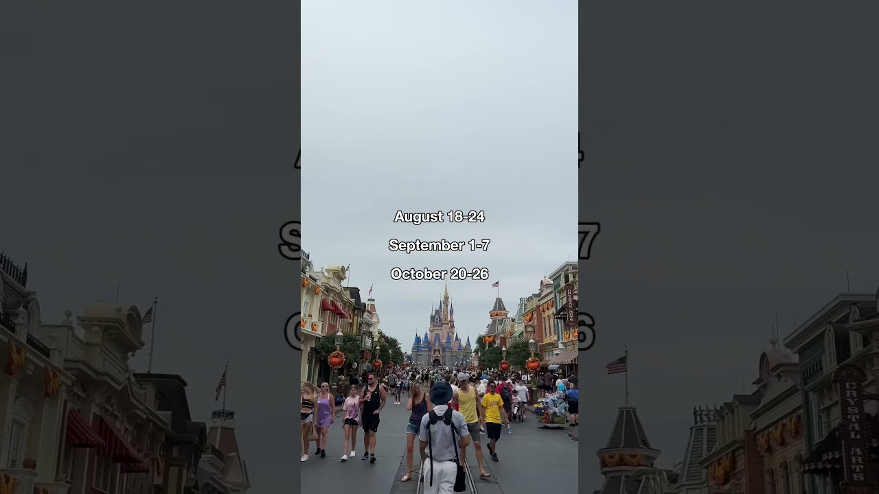 Cheapest Weeks to Visit Disney World in 2024 #disneyworld #budgettravel