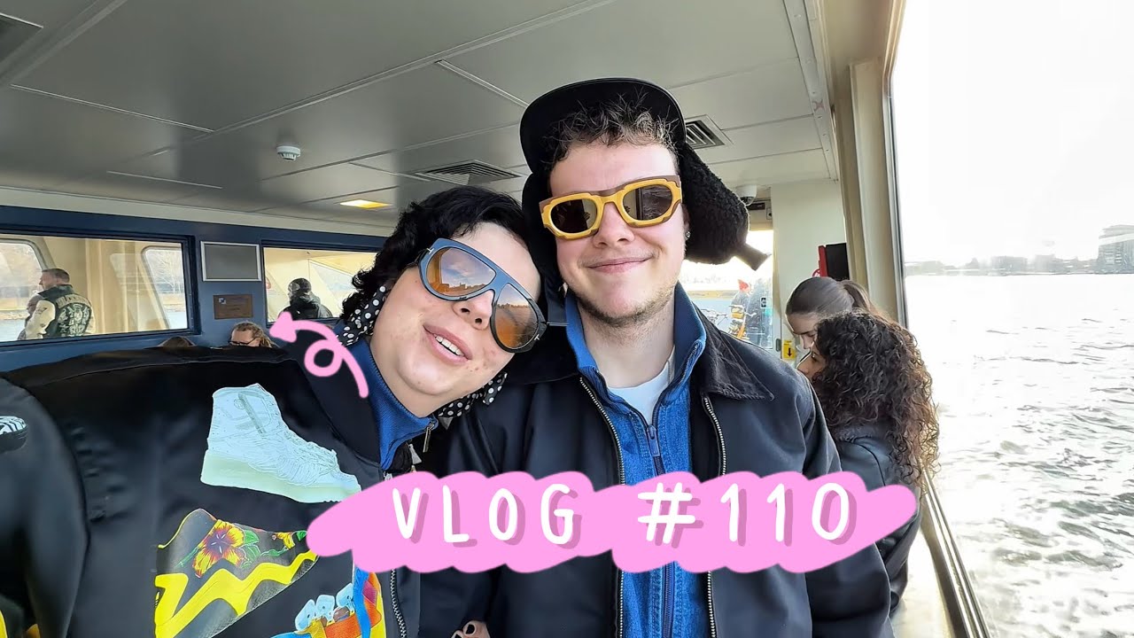 VLOG #110 Ijhallen met mijn vriend, verdrietig en heel blij tegelijk & Winter vol liefde juice!! 