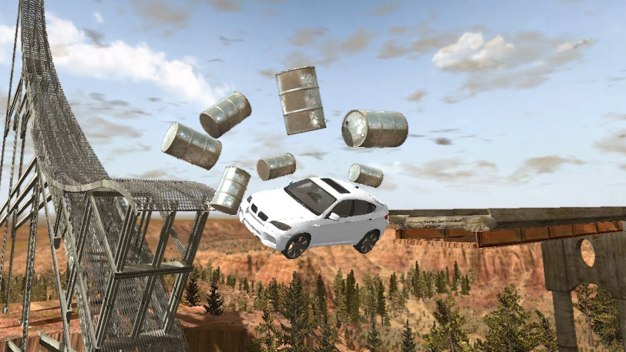 Beamng drive - Barrel Wipeout