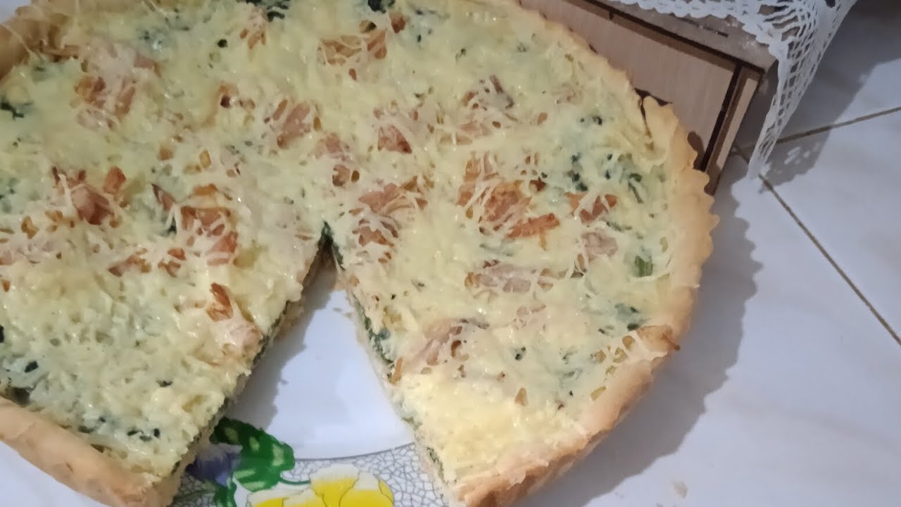 كيش بالسلق quiche aux épinards 