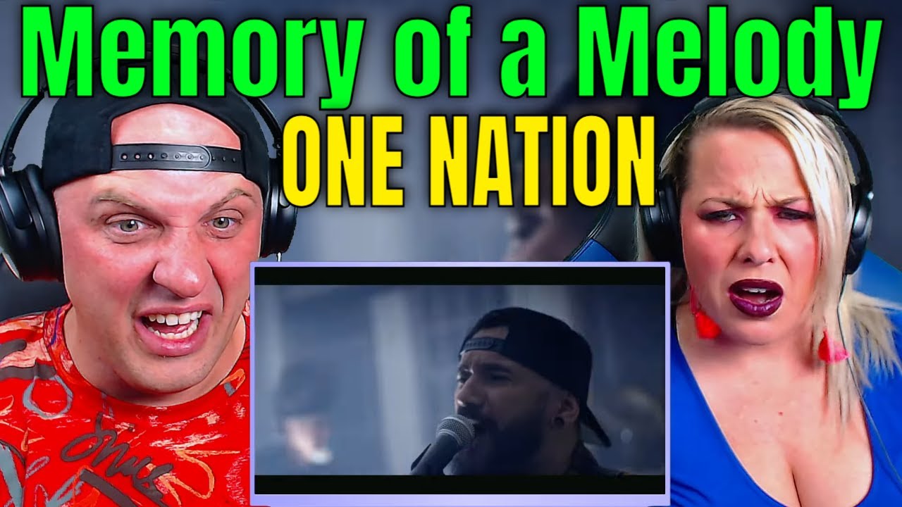 Реакция на Memory of a Melody - ONE NATION (официальный видеоклип) РЕАКЦИИ THE WOLF HUNTERZ