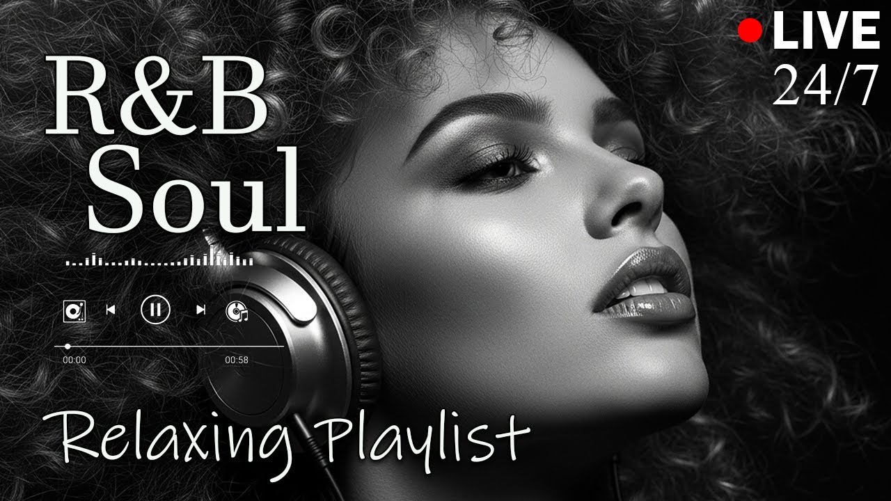 【R&B Soul】Relaxing Romantic Playlist - Smooth Vocals & Chill Groove Study • Focus • Relax LIVE🔴 24/7
