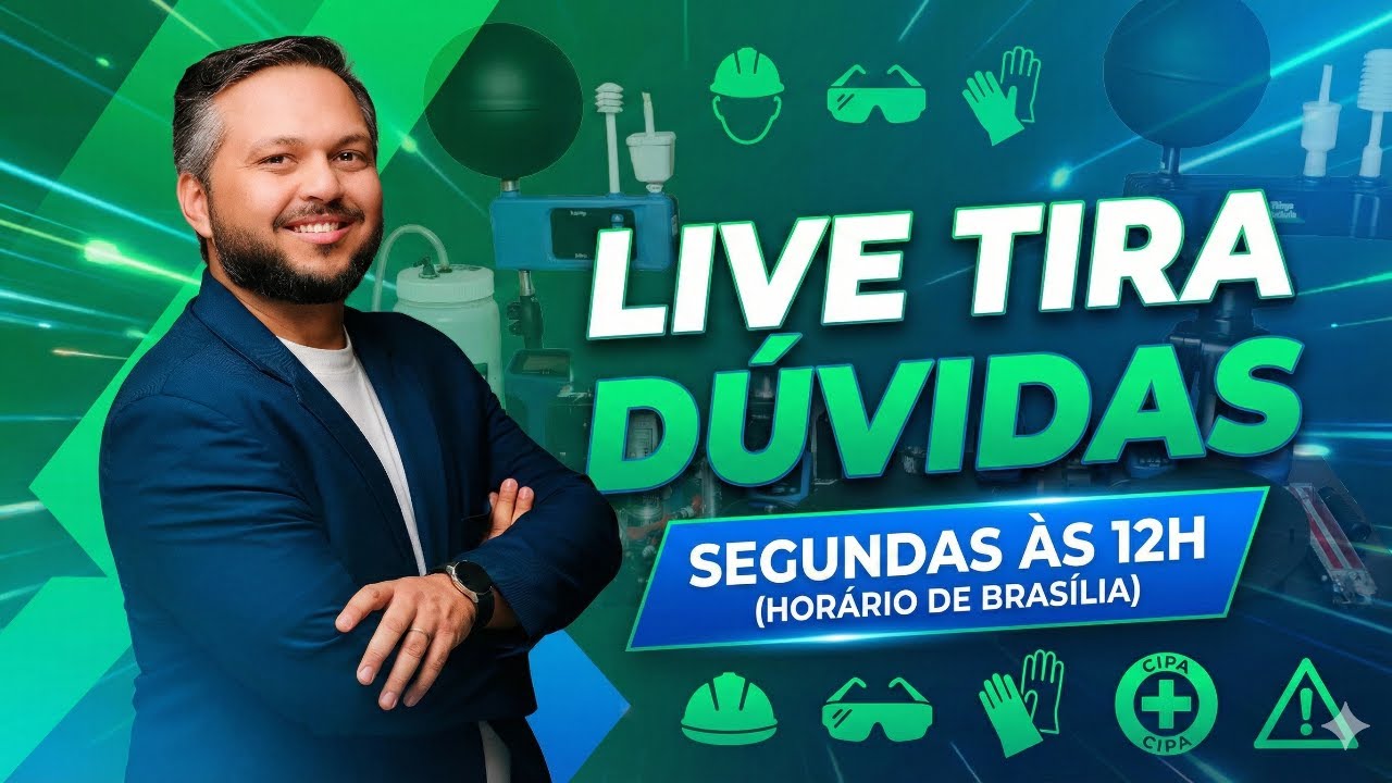 Live Tira Dúvidas sobre LTCAT, LIP, eSocial e Higiene Ocupacional - 09/02/2026