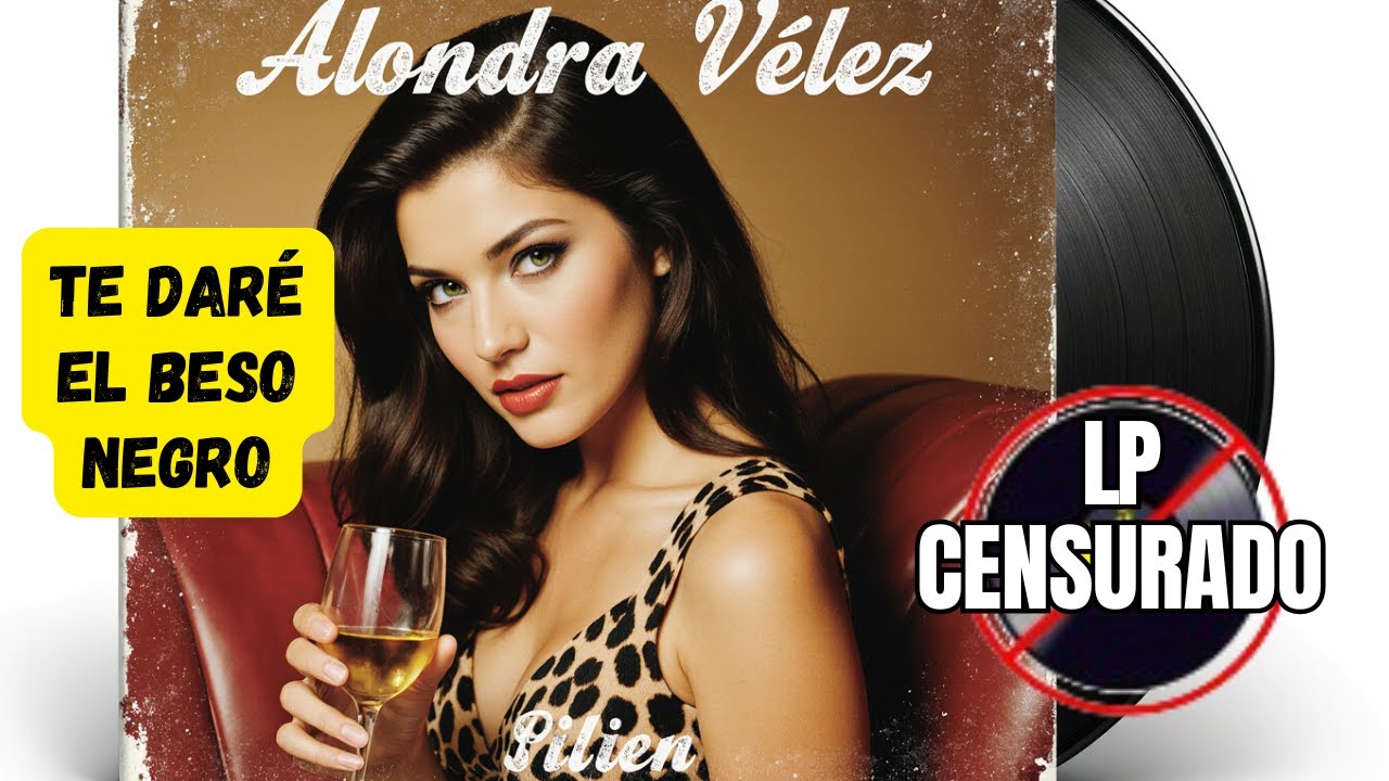 TE DARÉ EL BESO NEGRO – Alondra Vélez (1985) | LP Censurados