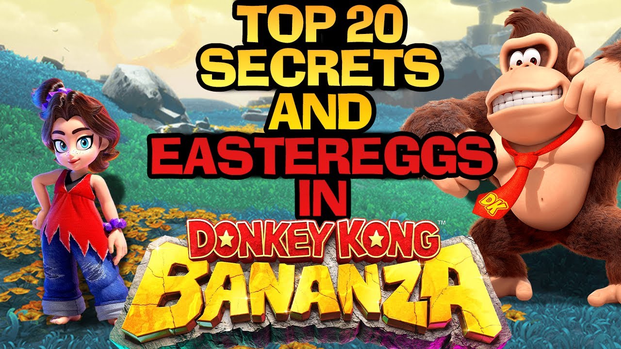Top 20 Secrets and Eastereggs in Donkey Kong Bananza