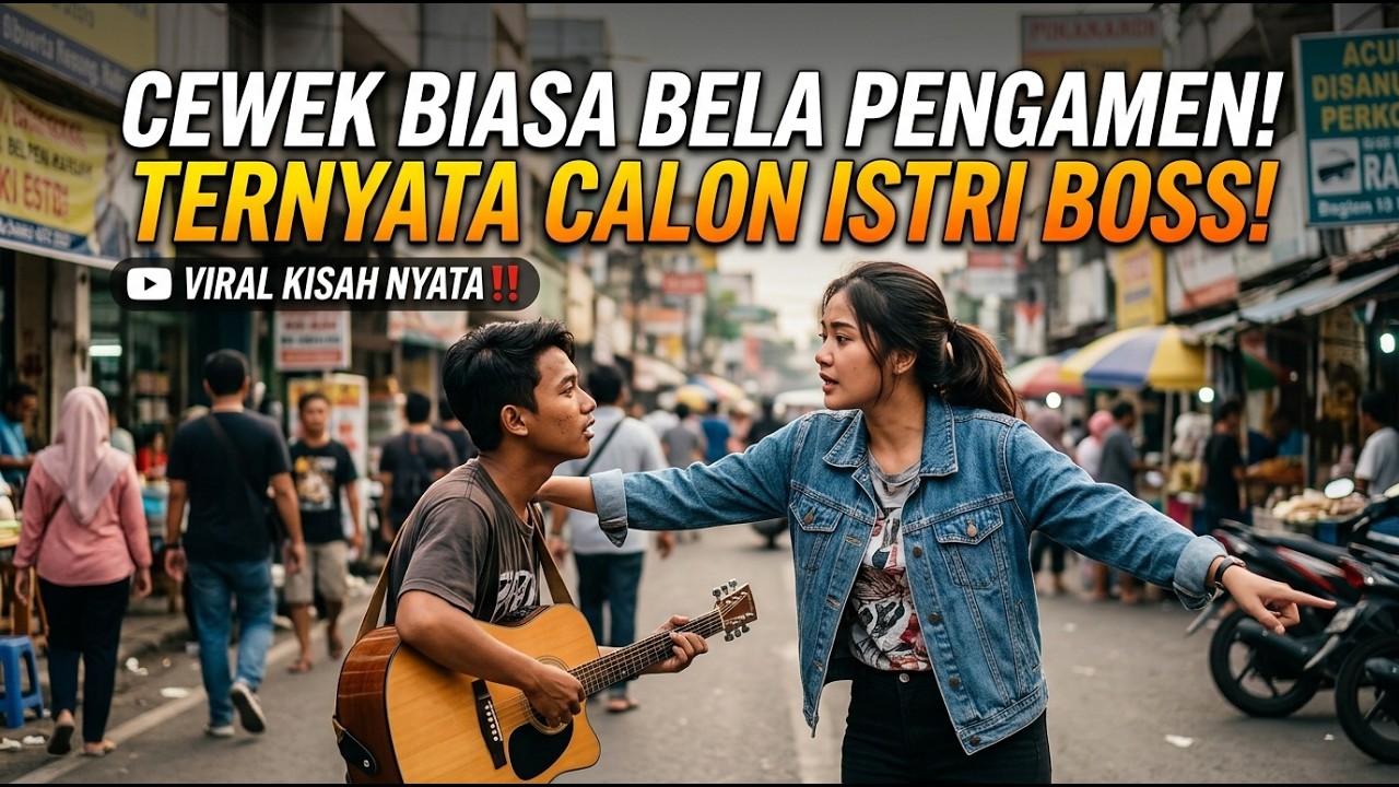 Gadis Sederhana Ini Bela Pengamen ‼️Tak Disangka Dia Calon Istri Bos Kaya Raya! Kisah Nyata Viral ‼️
