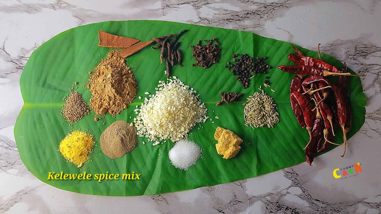 How To Make Perfect Kelewele spice mix / Kelewele spice recipe / yummy cash