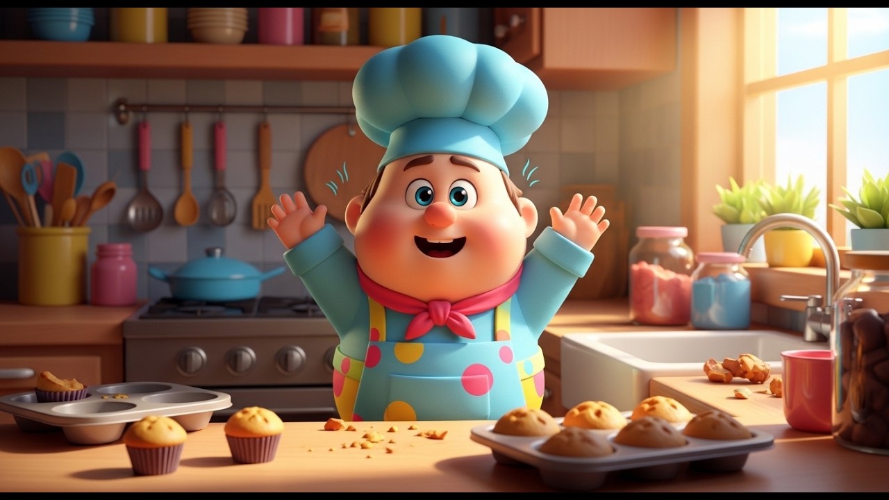 Muffin Man Runs Out of Muffins! | Sweet Bakery Surprise for Kids 🧁🍪✨