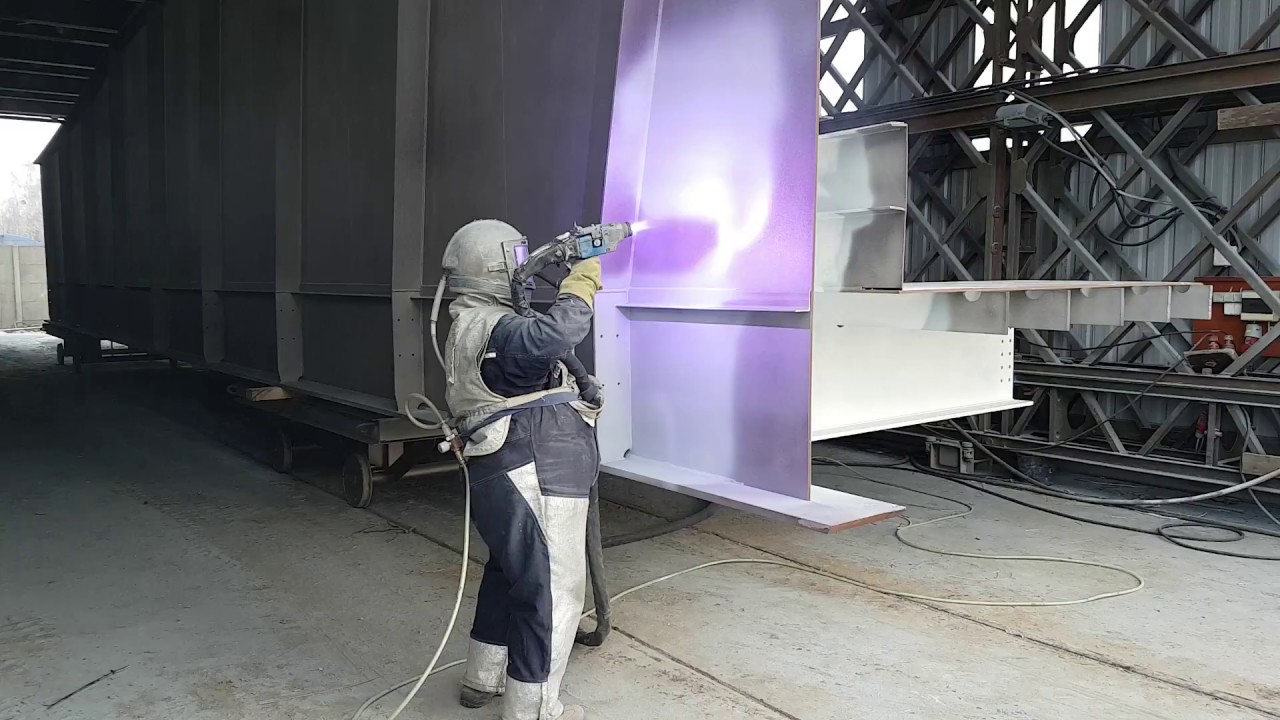 Metallization - Metalizacja natryskowa cynkiem. part 2