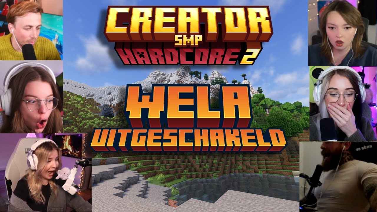 Streamers Reageren Op De Death Van Wela In Creator SMP Hardcore S2