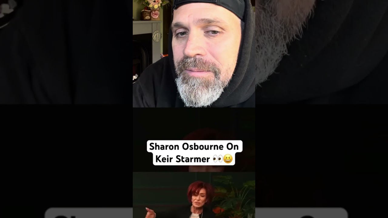 Sharon Osbourne calls Keir Starmer a 'WANKER' #politics #uknews #shorts