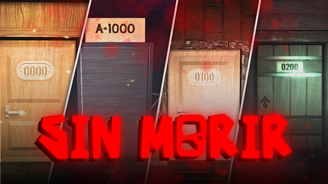 Me pasé TODOS los PISOS de DOORS en 1 SOLO INTENTO
