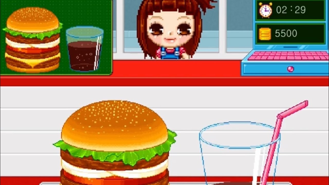 Burger Jjang! Stacking burger flash game 버거짱! 게임