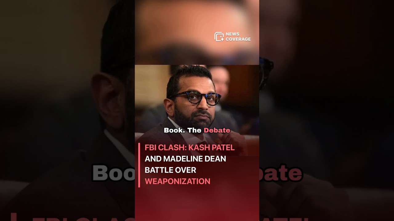 FBI Clash: Kash Patel and Madeline Dean Battle Over Weaponization #politics