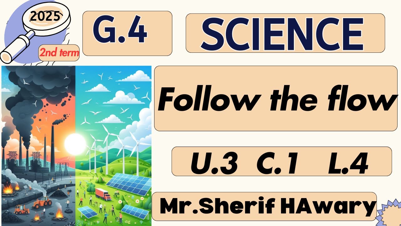 Science | Grade 4 | Follow the flow | Unit 3 Concept 1 Lesson 4| 2nd term