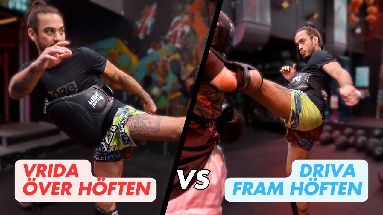 Vrida höften vs Driva fram höften | Förbättra dina sparkar med Sanny Dahlbeck