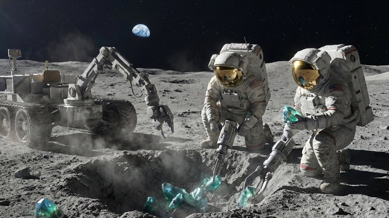 : I Spent 100 Days Mining the Moon ($100 Trillion Secret)