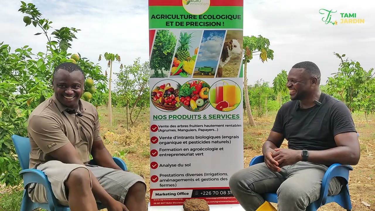 Mon entretien avec @tamijardin à Les Fermes Fatiss de Agro Innovations