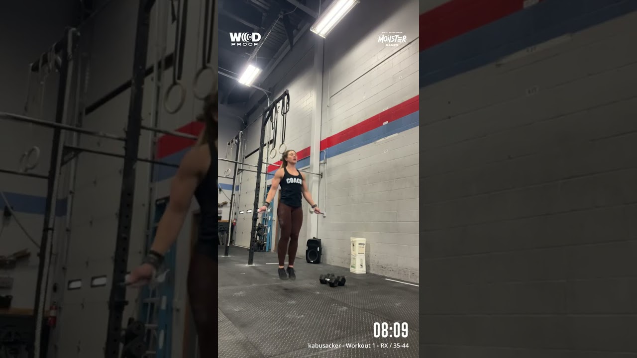 Katelyn Teager Monster Games 2026 Workout 1 