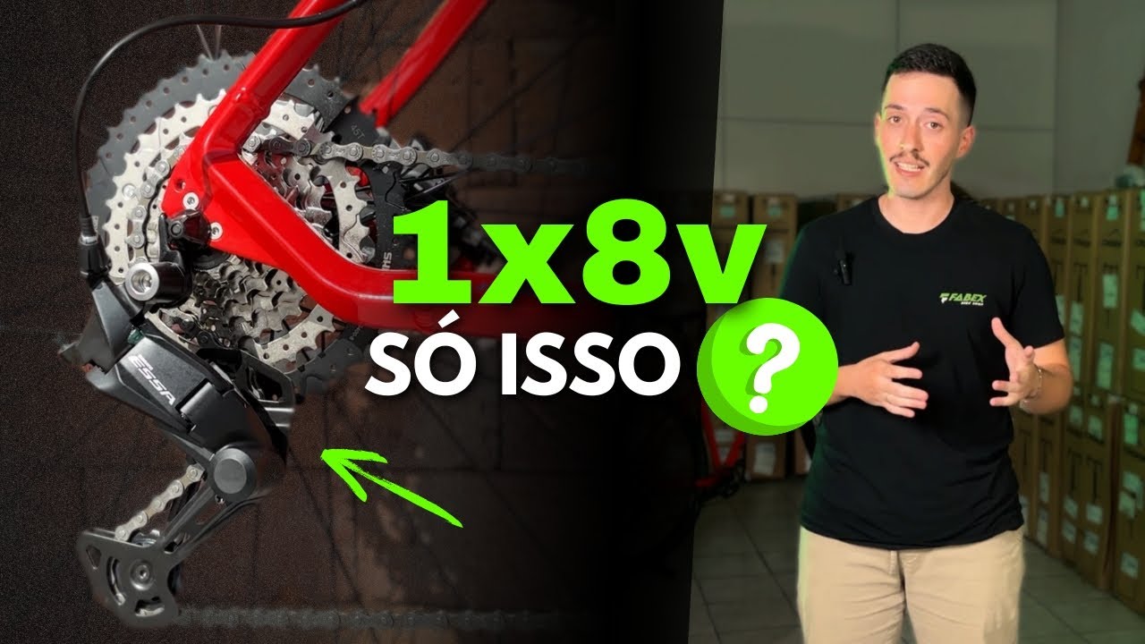 RELAÇÃO 1x8v: SUFICIENTE PARA TRILHAS? Análise sobre relações de mountain bike!