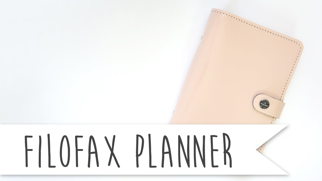 Filofax Patent Nude Personal Planner Walkthrough &hearts; A Beautiful Fable