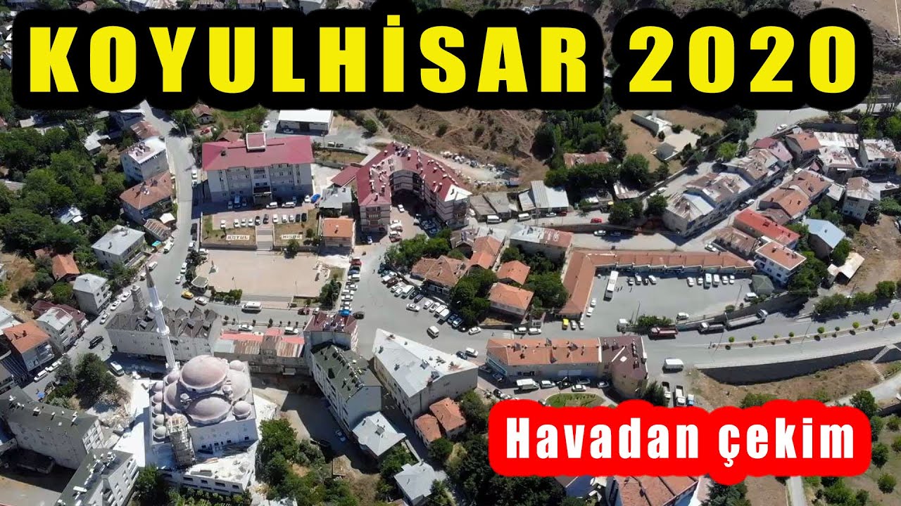 Koyulhisar 2020 Temmuz - Havadan &ccedil;ekim