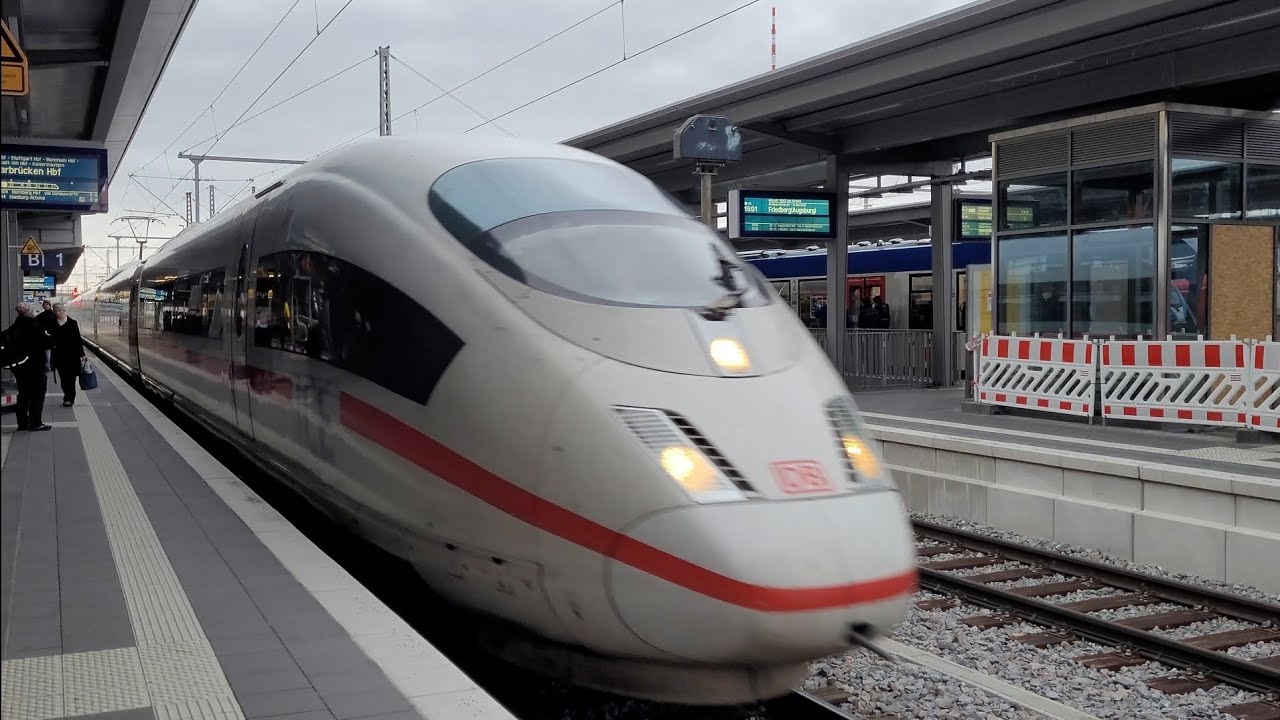 ICE 3 nach Saarbrücken Hbf in Augsburg Hbf