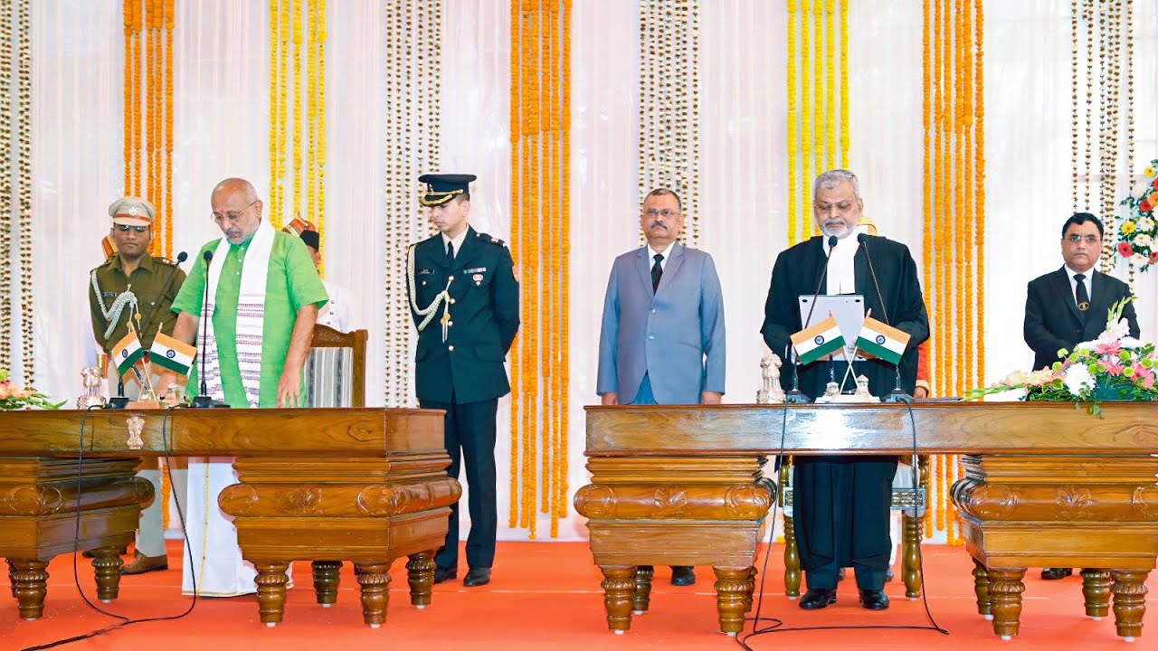 Oath Ceremony of Chief Justice of High Court of Jharkhand on 20-02-2023
