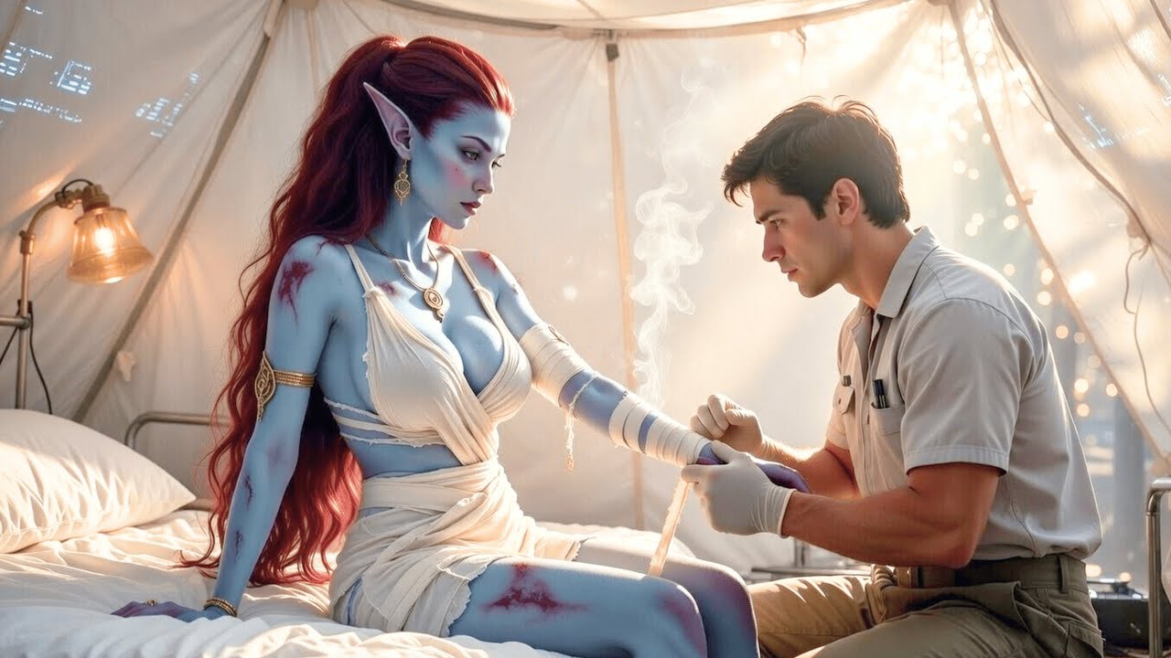 He Bandaged Her Wounds Without Knowing — She Was the Galaxy's Most Terrifying Empress | HFY Sci-Fi