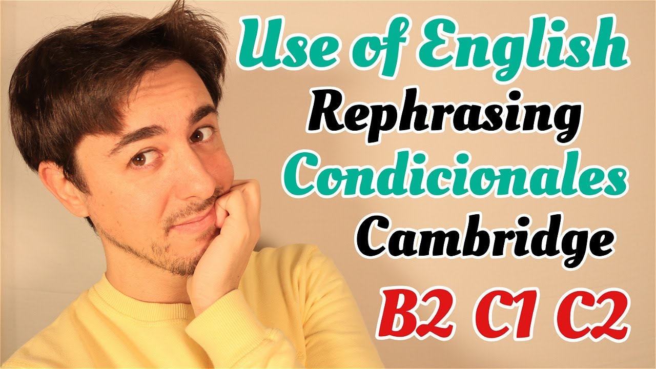 USE OF ENGLISH ''REPHRASING'' B2-C1-C2 |KEY WORD FORMATION|