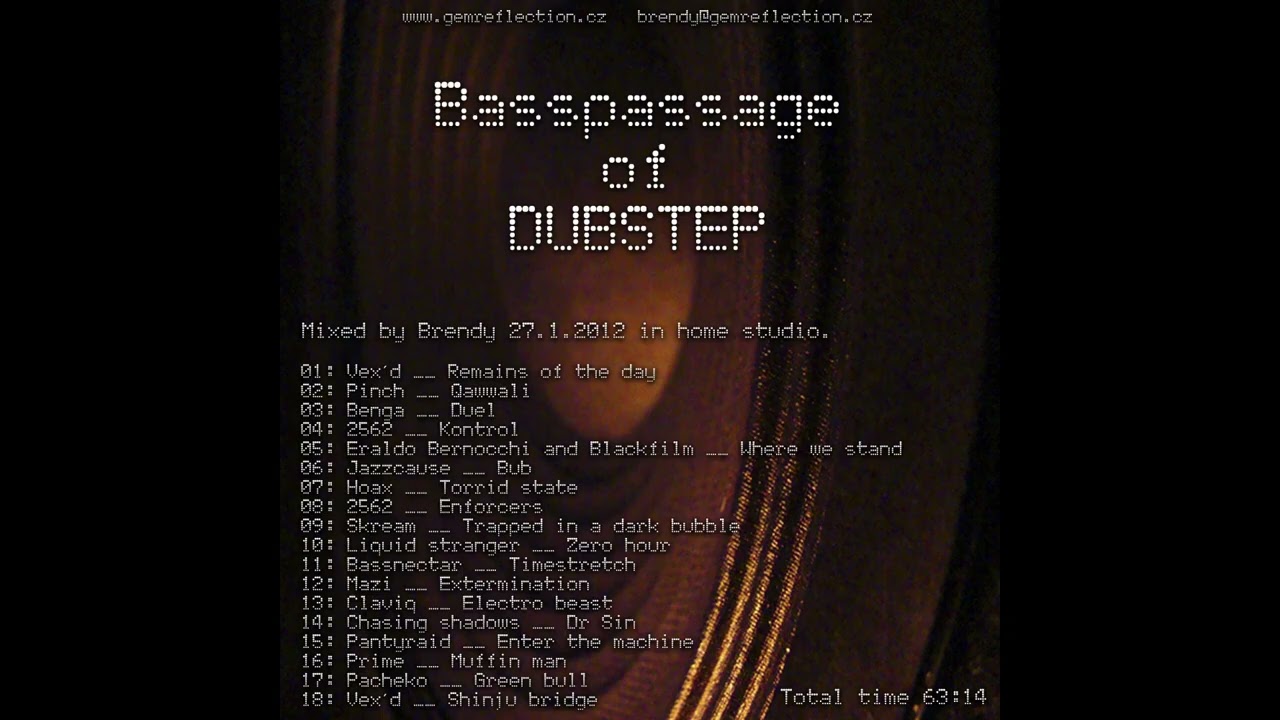 Basspassage of DUBSTEP ° DJ SET Brendy BanTha ° 27.1.2012