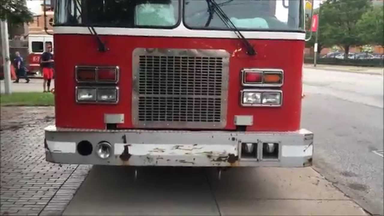 WALK AROUND OF THE CLEVELAND FIRE DEPARTMENT'S 