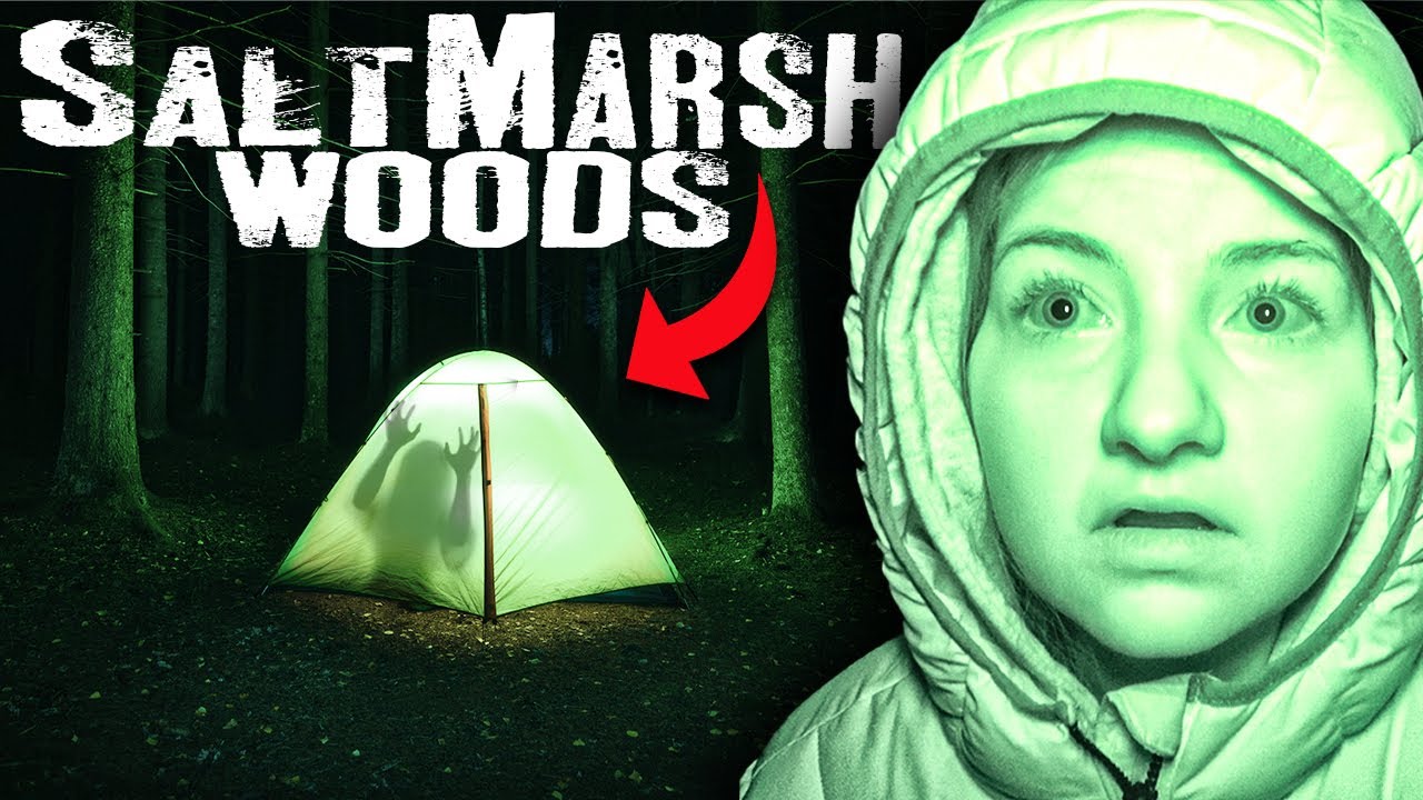 (DEMON) OVERNIGHT CAMPING in THE SALT MARSH  WOODS | Cole Harbour Poor's Farm | AFTER-DEATH S1 E2