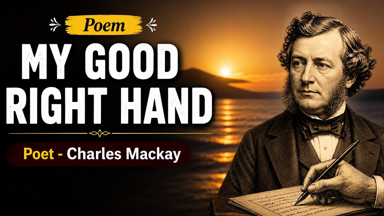 My Good Right Hand By Charles Mackay In Hindi ▷ Summary, Explanation & Analysis