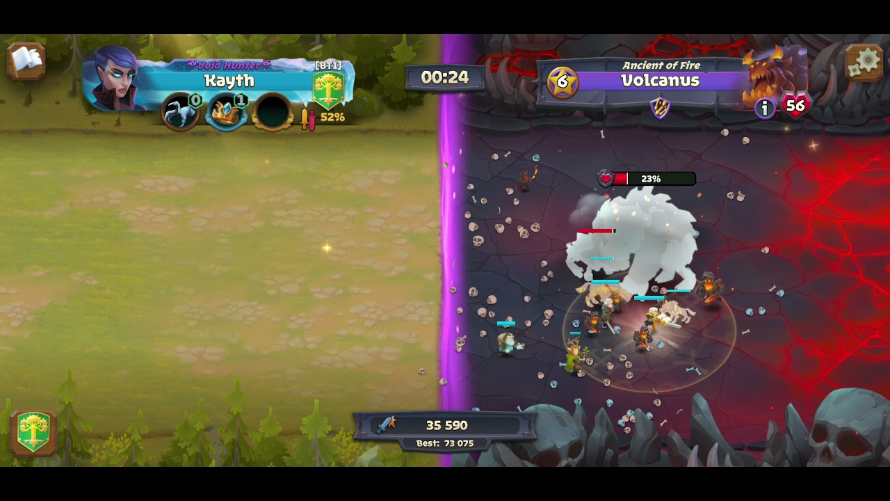 Volcanos Sr6 ranged resistance