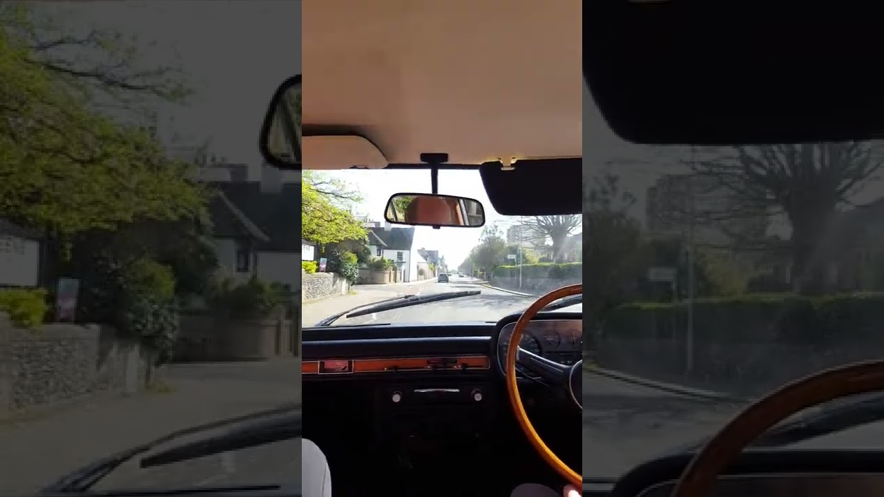 BMW E3 2500 auto. A short drive