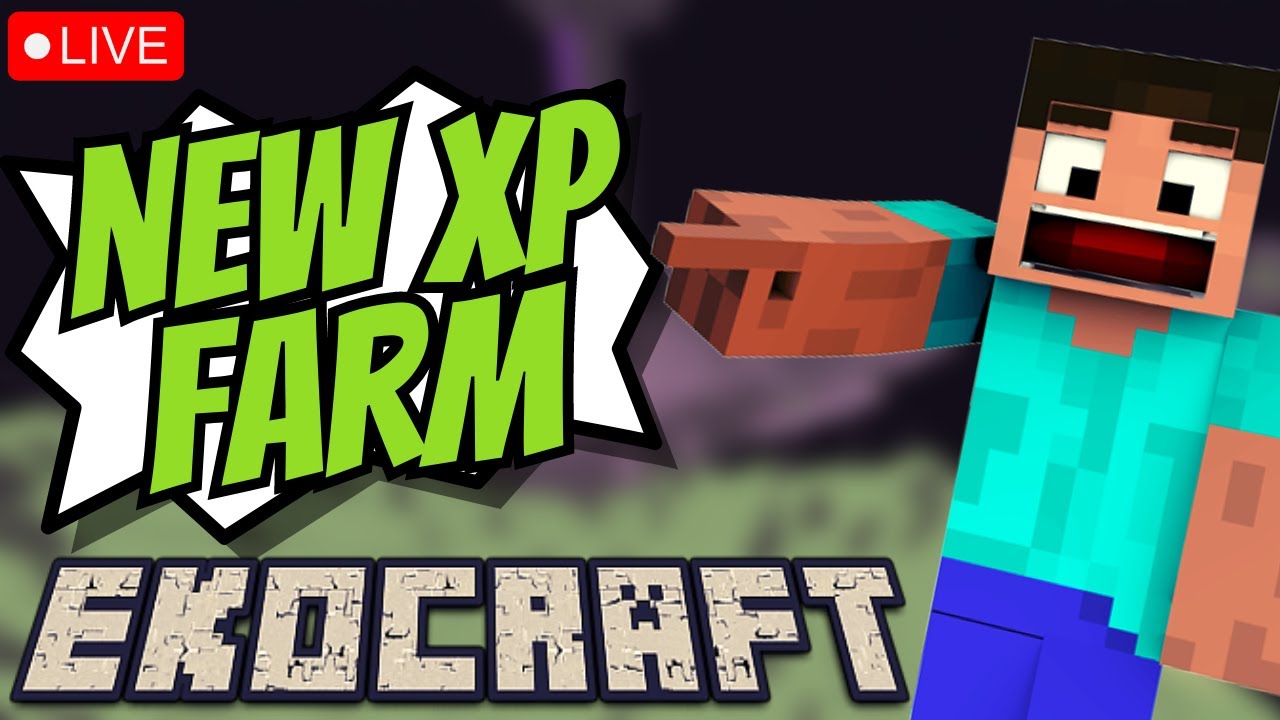 🔴[LIVE] FARM DI ENDERMAN!?!? ENTRA e VEDI!! EKOKRAFT!! [minecraft ita]
