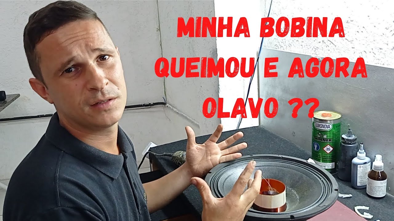 TROCANDO A BOBINA DO TRITON, O ALTO FALANTE QUE MAIS QUEIMA NO BRASIL !!