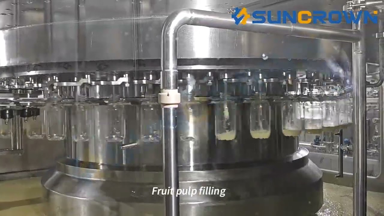 36000BPH Aseptic Cold Filling Line for Juice with Pulp | High-Speed Fruit Beverage Production