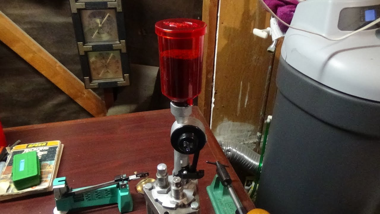 D.Y.I IMPROVING!! THE LEE AUTO DRUM POWDER MEASURE.