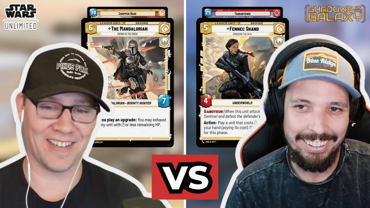 💥 Set 2 Games! (Fennec vs. The Mandalorian) - Star Wars: Unlimited Gameplay