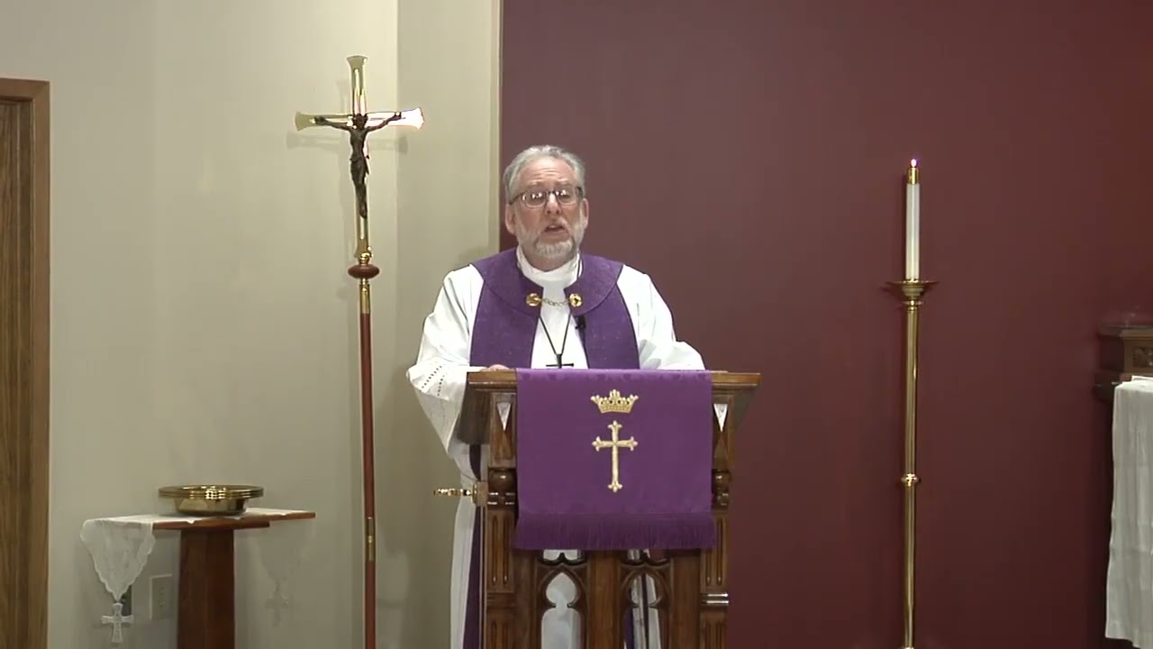 Rev. Marty Mably 3-15-26  St. Matthews Esko, MN