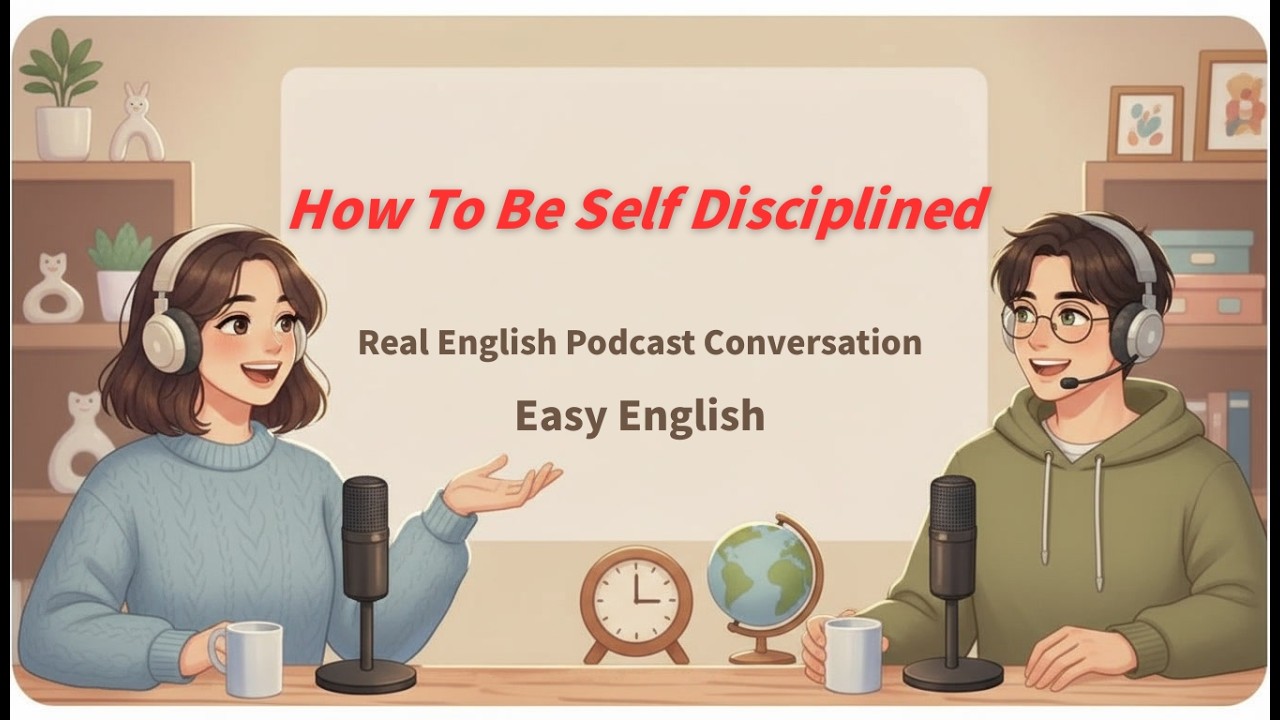 Learn English Fast With Podcast | How To Be Self Disciplined | Easy English