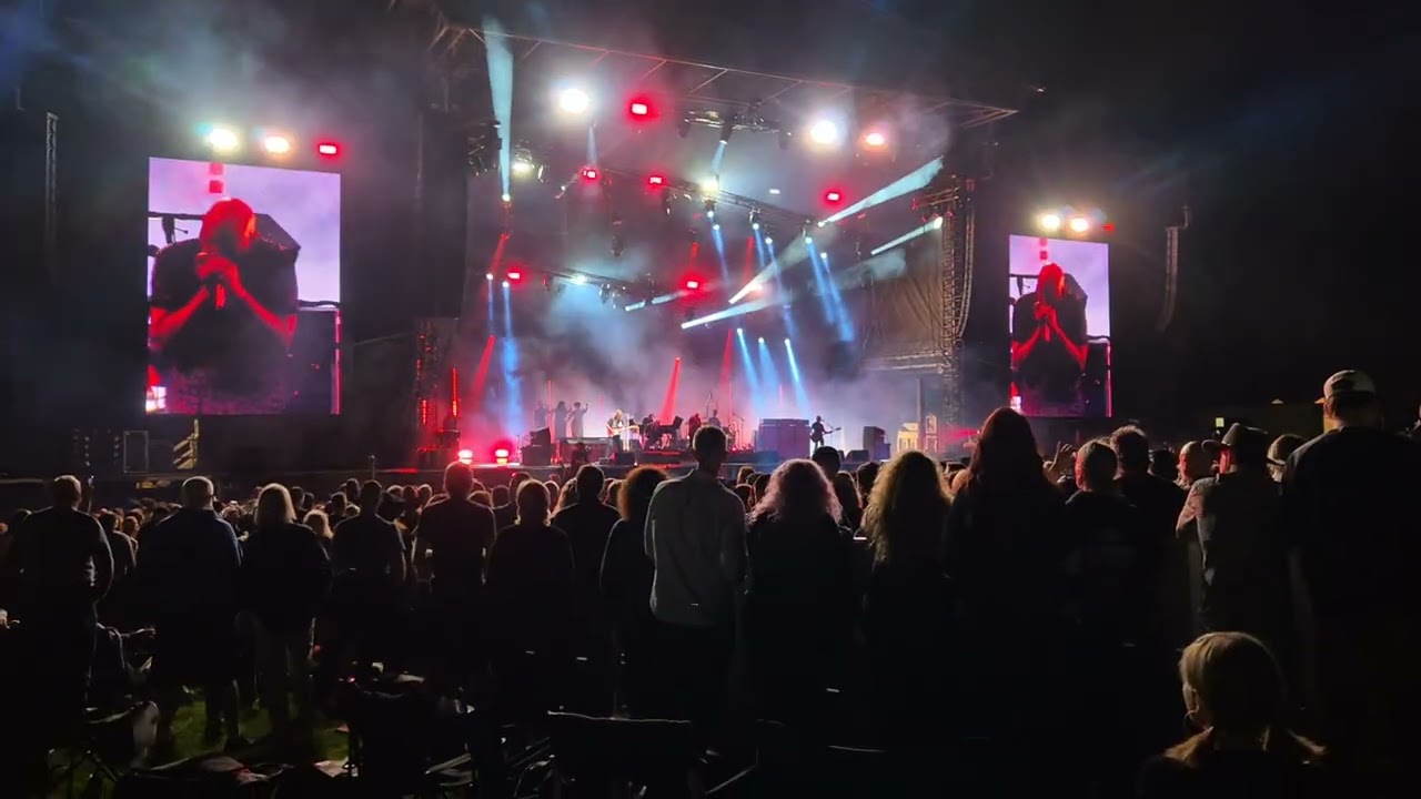 Cold Chisel Bow River featuring Dave Blight on Harmonica Big 5-0 Concert Perth October 2024