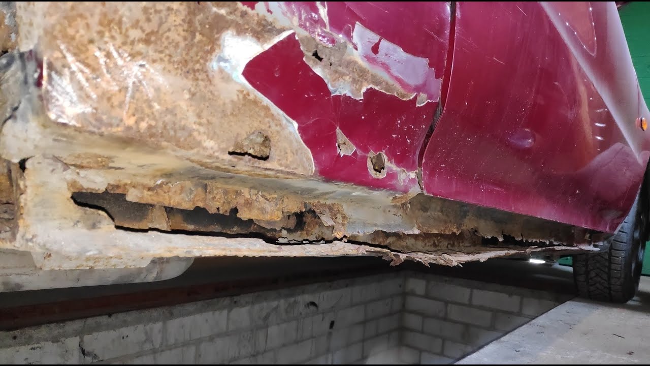Honda Rusty Fender and Rocker Panel Repair Part 1