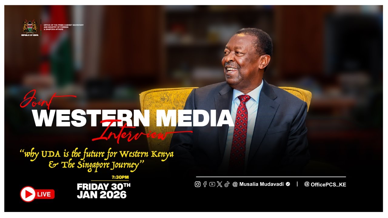 Joint Western Media Interview, Kakamega County