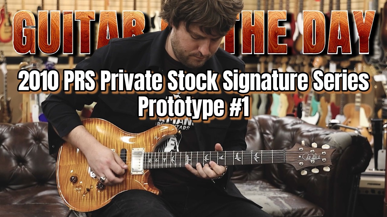 Прототип PRS Private Stock Signature Series 2010 года №1 | Гитара дня