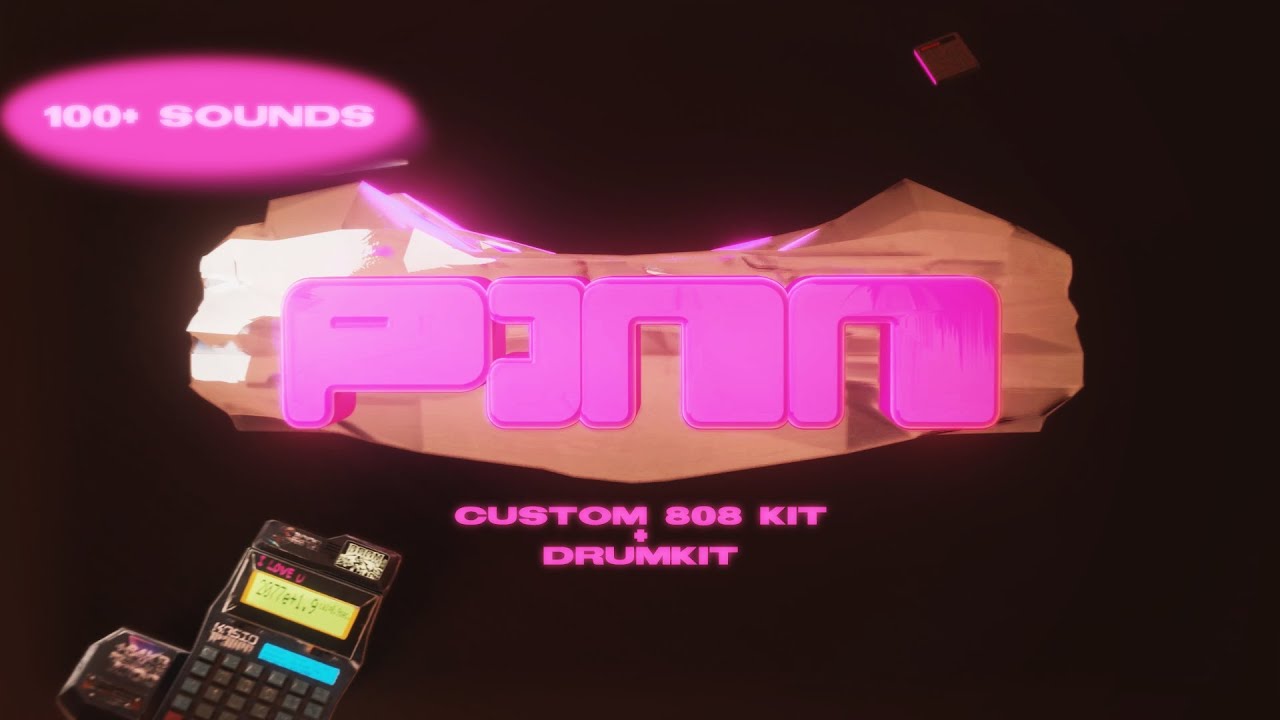 (100+ SOUNDS) Custom 808 One Shot Kit Drum Kit - 
